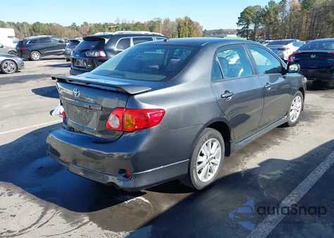 2010 Toyota Corolla S z USA, uszkodzony, nr VIN 2T1BU4EE1AC320668